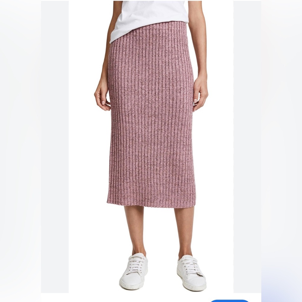 rag & bone Jubilee Knit Metallic Pencil Skirt